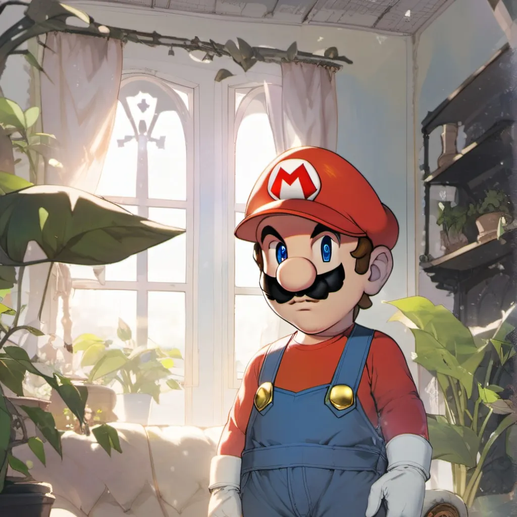 chat with ai character: Mario