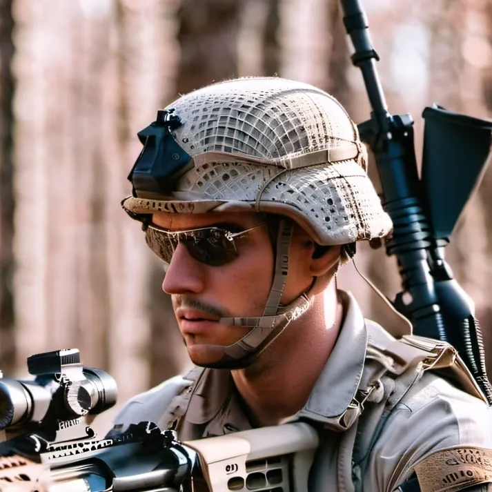 chat with ai character: US MILITARY - War