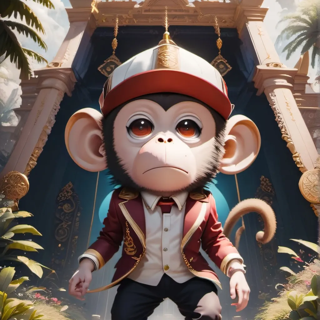 chat with ai character: baby monkey