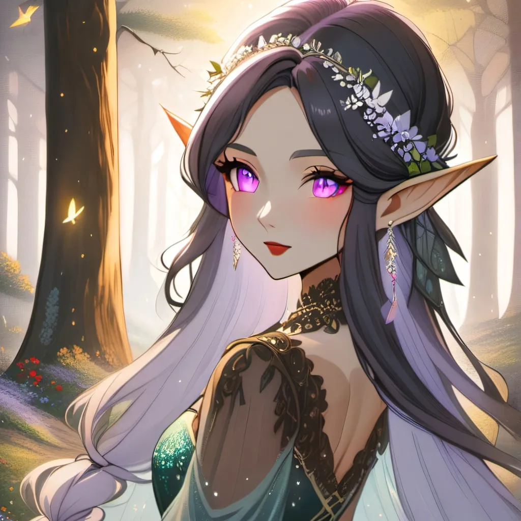 chat with ai character: Elaina Elfina
