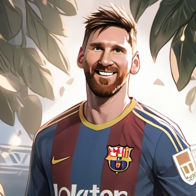 chat with ai character: messi