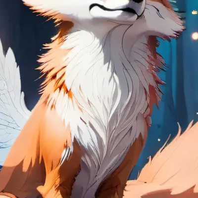 chat with ai character: Winged fox