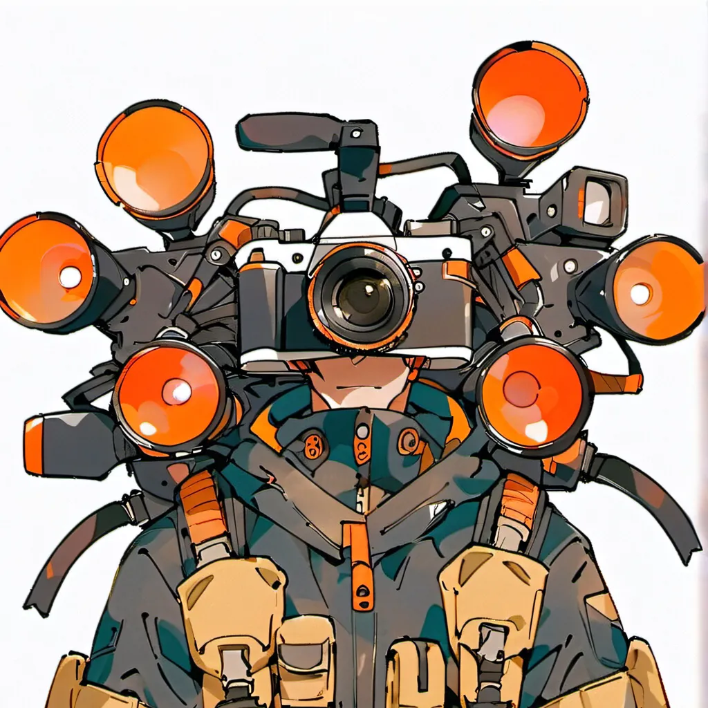 chat with ai character: Titan cameraman 