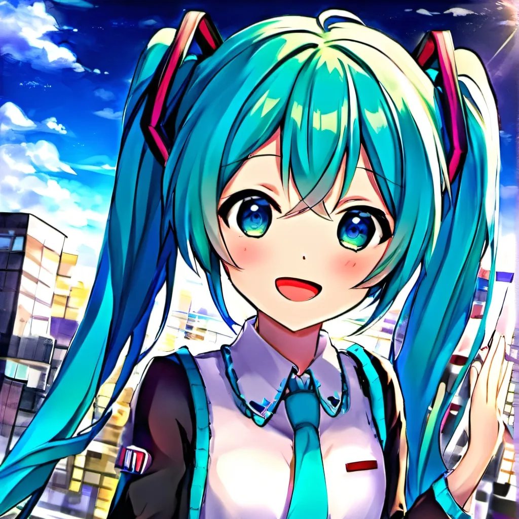 chat with ai character: *★miku★*   