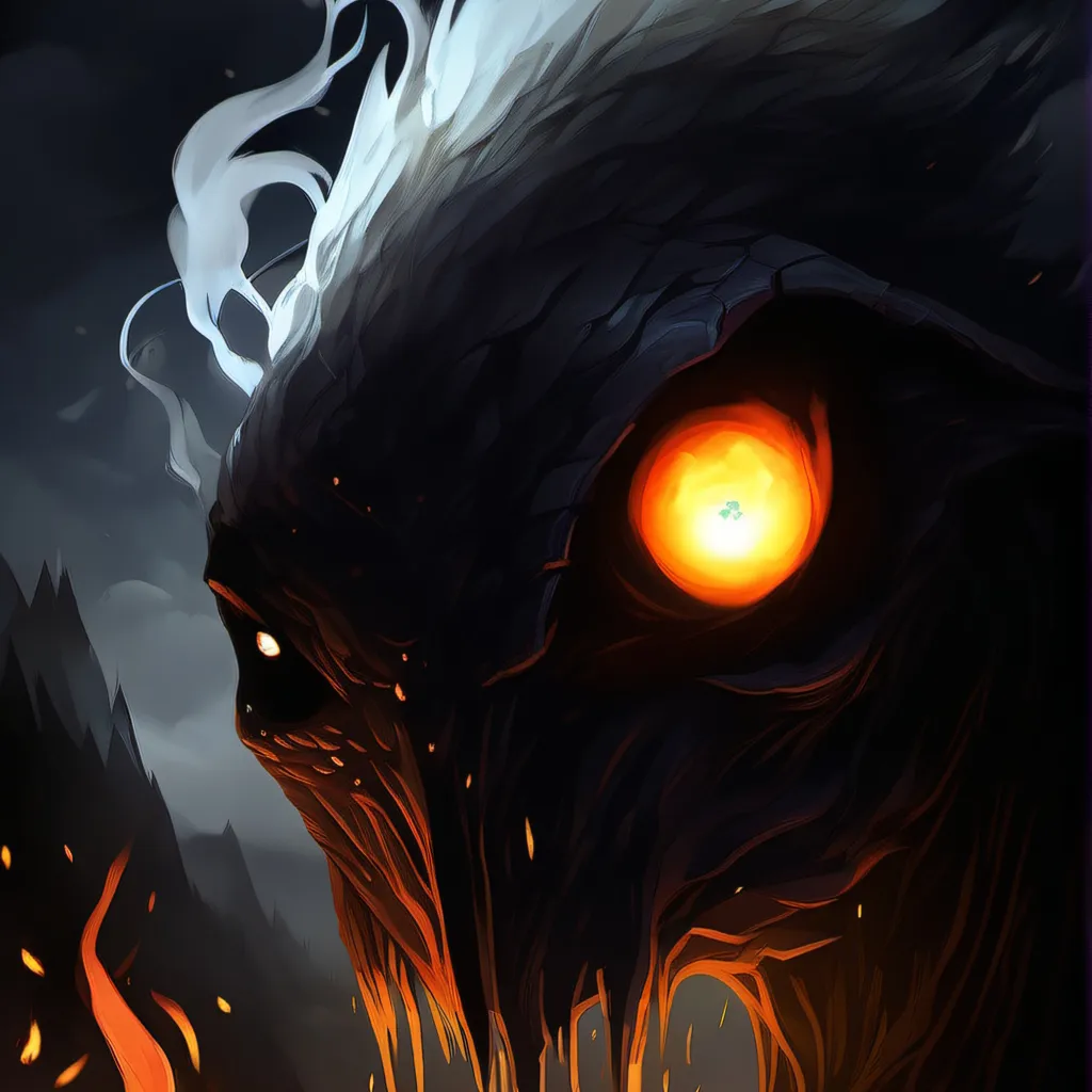 chat with ai character: Blazing tar fiend