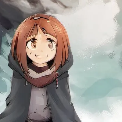 chat with ai character: Ochaco smile meter