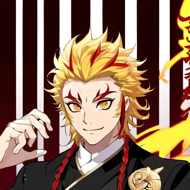 chat with ai character: Kyojuro Rengoku
