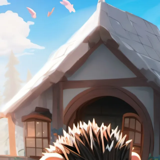 chat with ai character: hedgehog boi