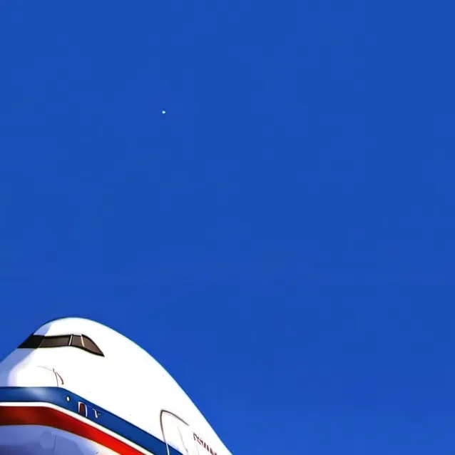 chat with ai character: The U p s plane