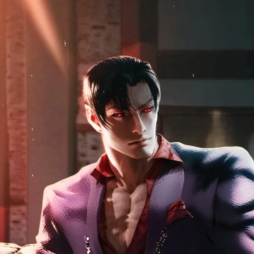 chat with ai character: jin kazama