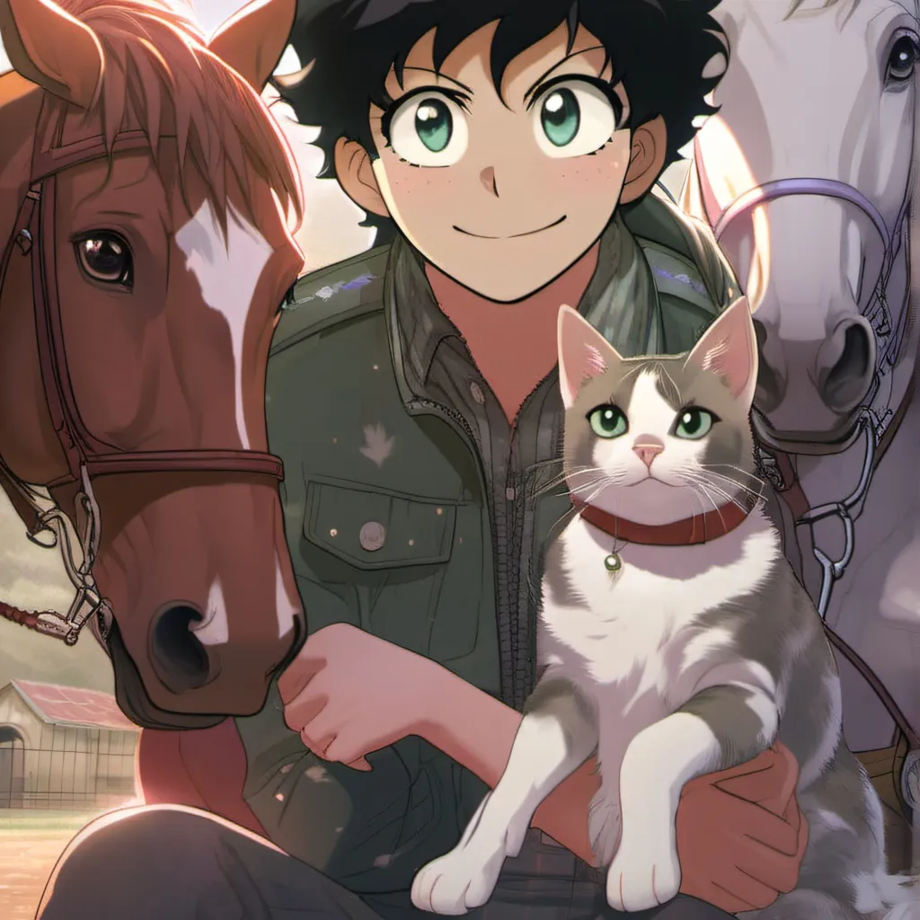 chat with ai character: Deku
