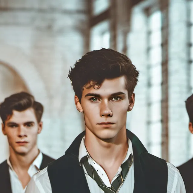 chat with ai character: Slytherin boys bfs
