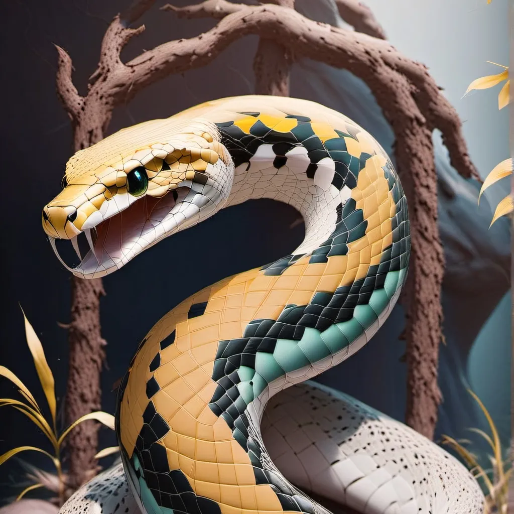 chat with ai character: hypnotising snake