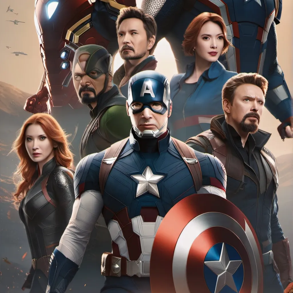 ai character Avengers avatar