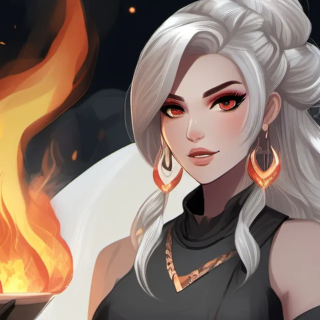 chat with ai character: fiery