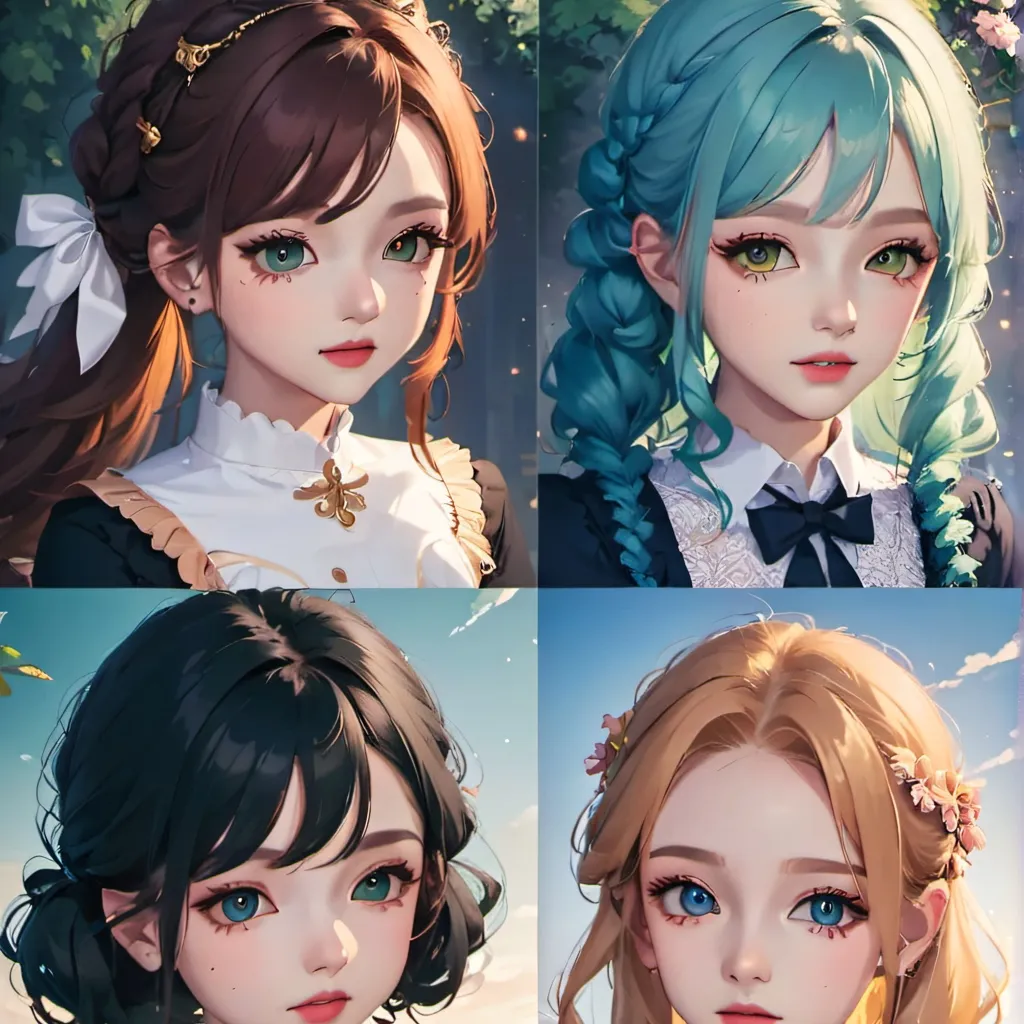 chat with ai character: Group girls^^