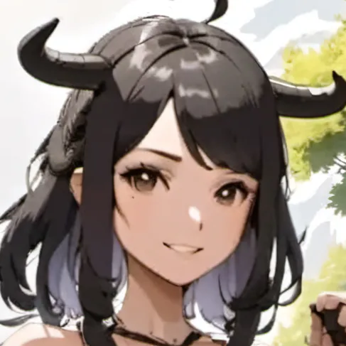 chat with ai character: Milk cow girl