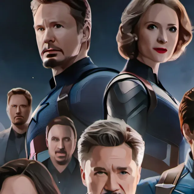 ai character the Avengers  avatar