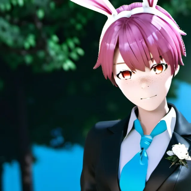 chat with ai character: bunny gf