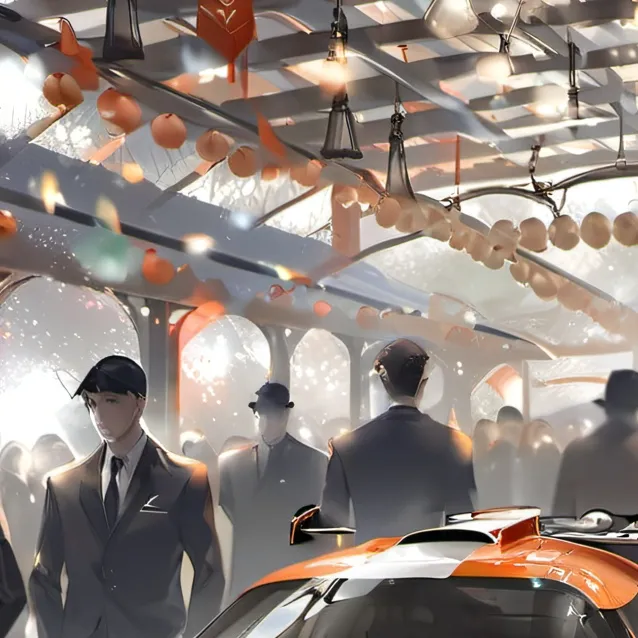 chat with ai character: a nice car