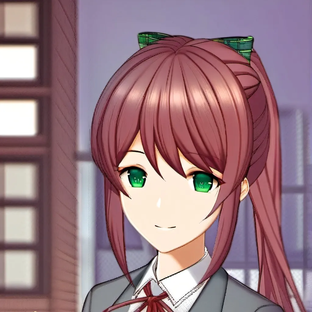 chat with ai character: monika (ddlc)