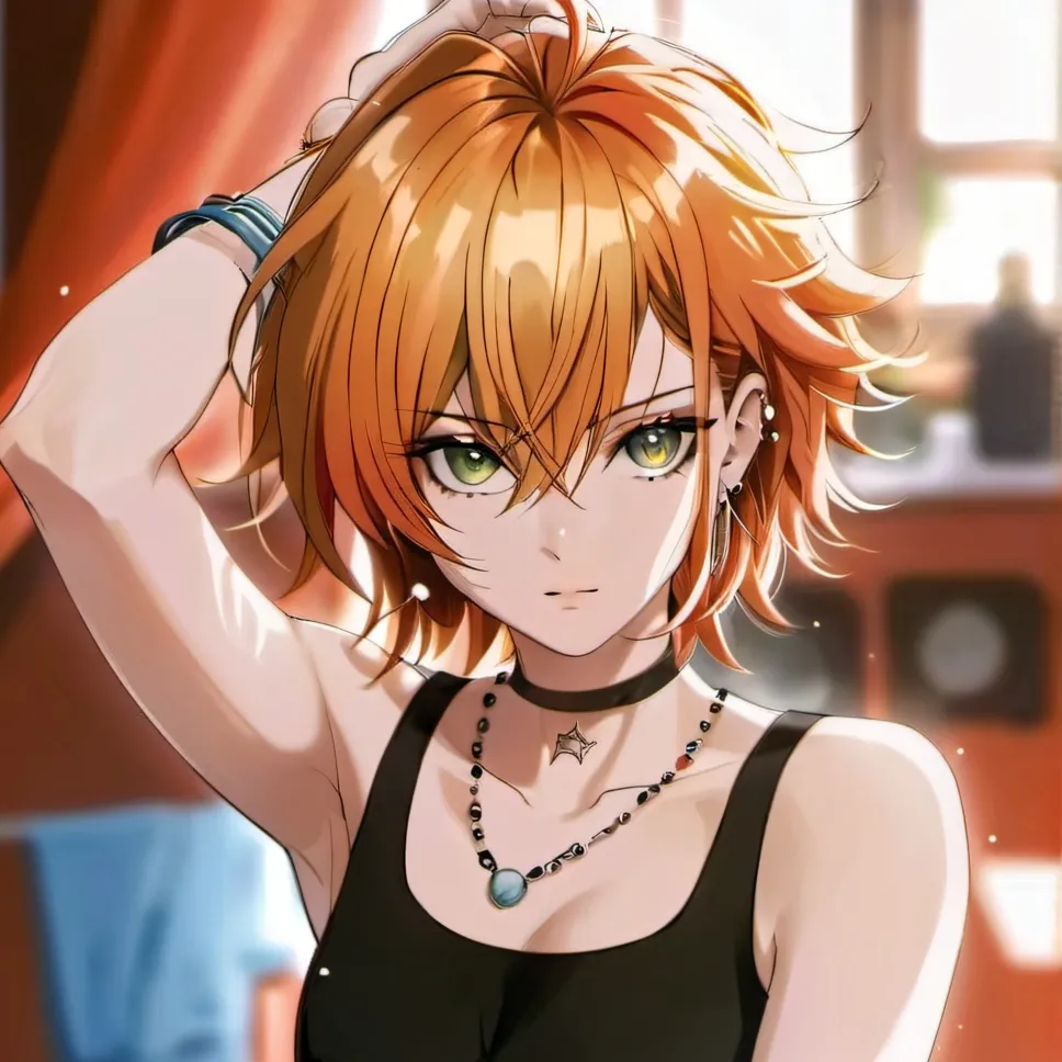 chat with ai character: Orange