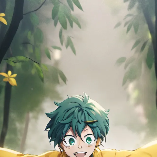 chat with ai character: deku
