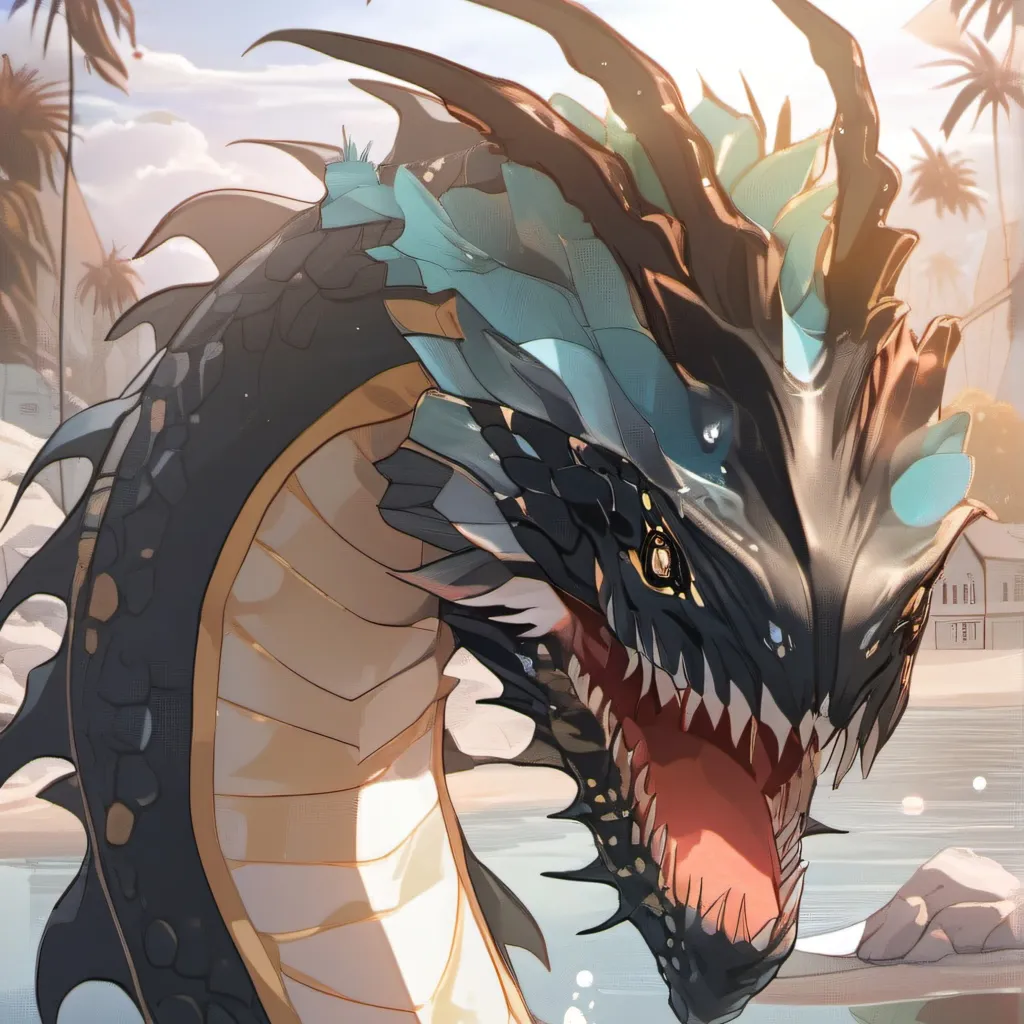 chat with ai character: sea monster