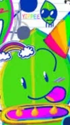 ai character: Leafy  background