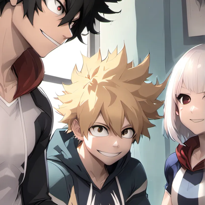 chat with ai character: Spider verse x MHA