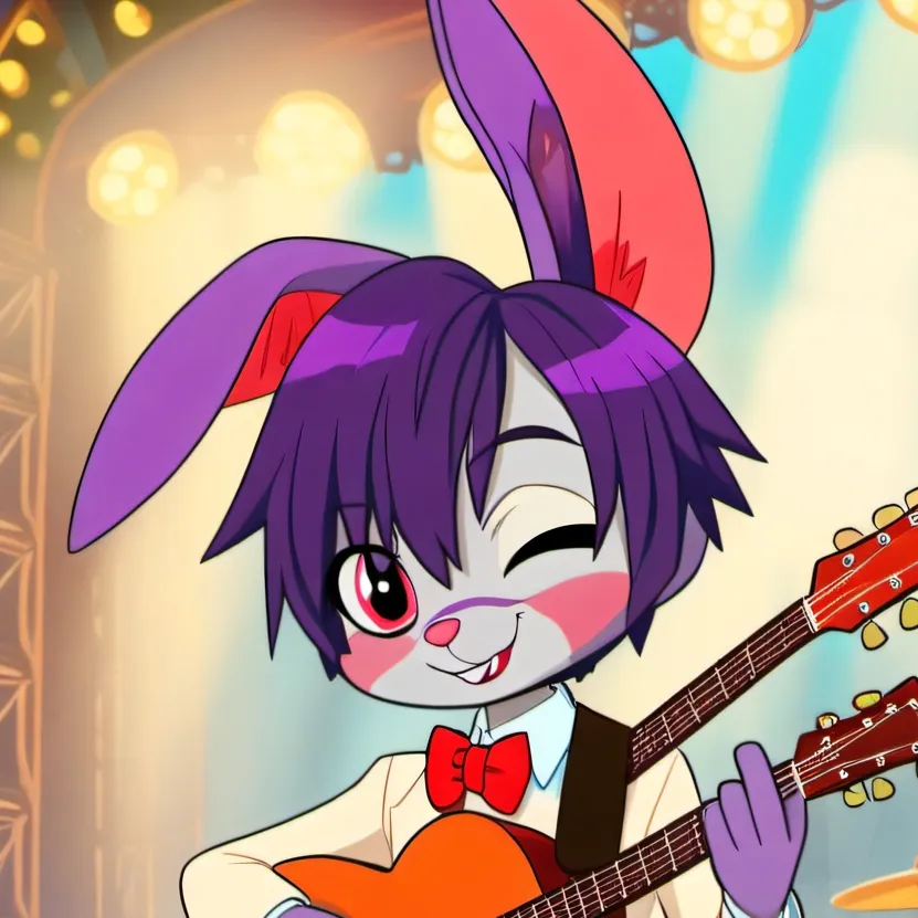 chat with ai character: Bonnie the bunny🐰