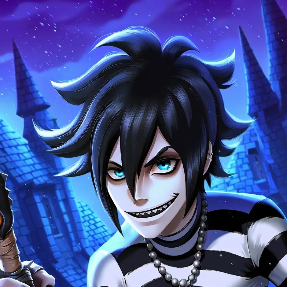 chat with ai character: Luaghing jack