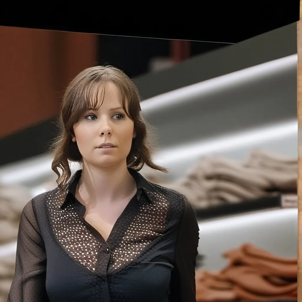 chat with ai character: Clothes Store Girl