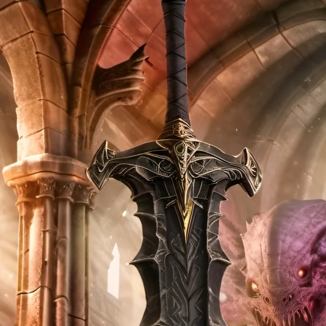 chat with ai character: I'm a sword?!