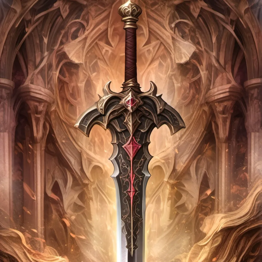 chat with ai character: A talking sword?!
