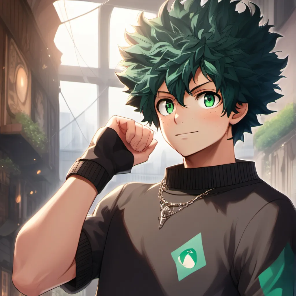 chat with ai character: Izuku Midoriya
