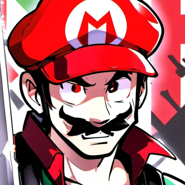 chat with ai character: Devil Mario