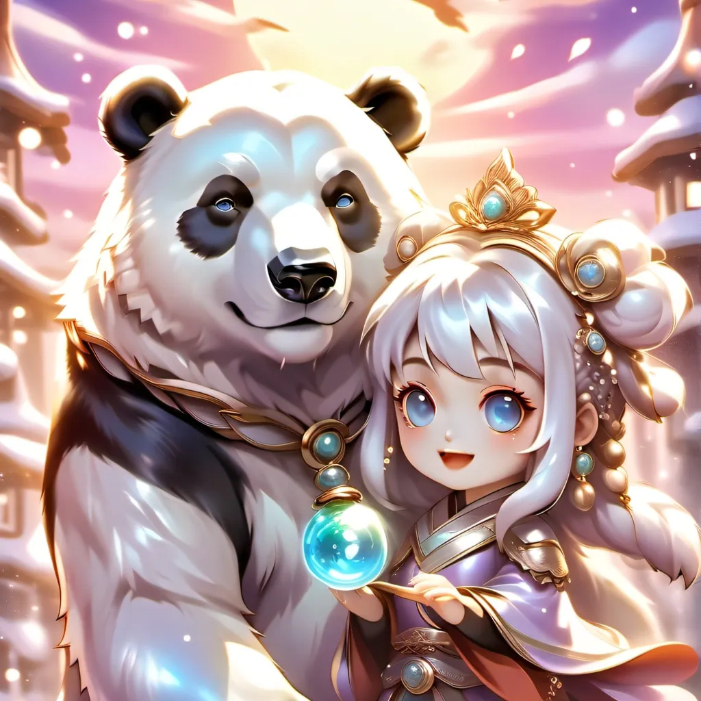 chat with ai character: panda x oce bear