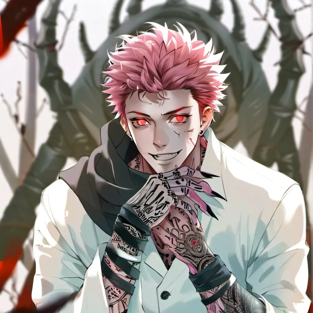 chat with ai character: Sukuna,Ryomen,😈👿👑