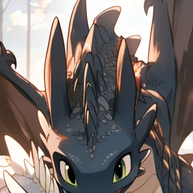 chat with ai character: Toothless,Luna