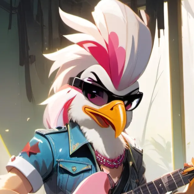 chat with ai character: Glamrock Chica