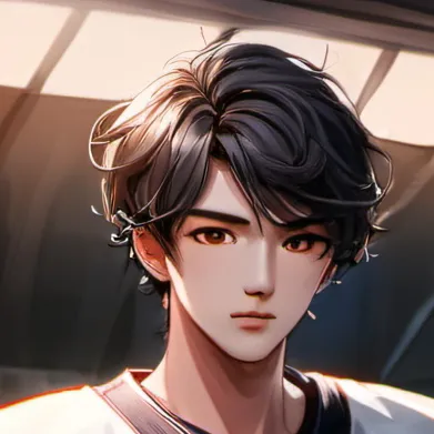 chat with ai character: Aaron🩵🤍♋️