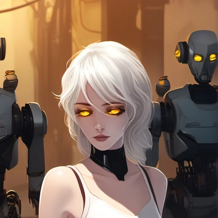 chat with ai character: V
