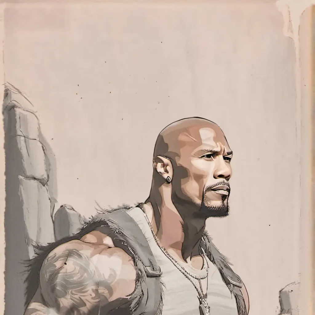 chat with ai character: The rock