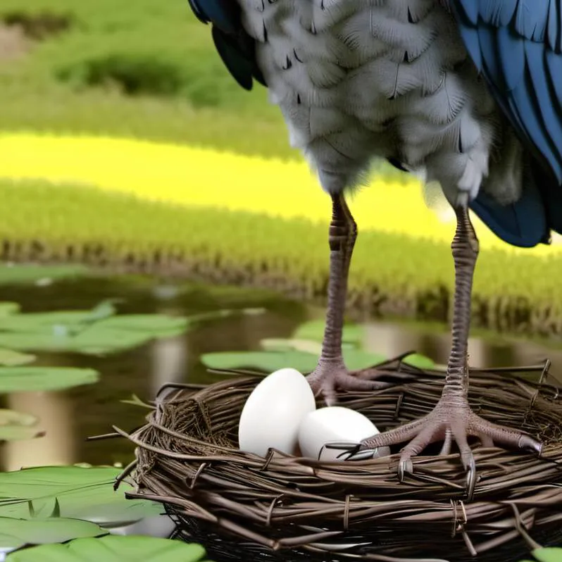 chat with ai character: Shoebill family