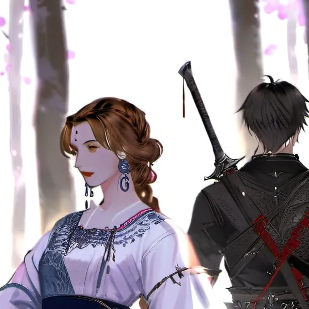 chat with ai character: jake & anya story