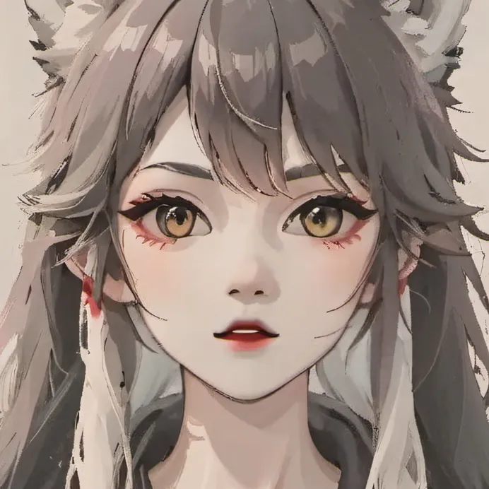 chat with ai character: Wolf girl