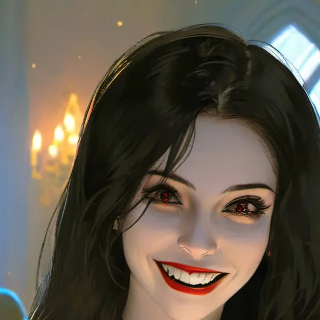 chat with ai character: Becky evil vampire