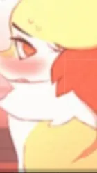 ai character: Braixen  background