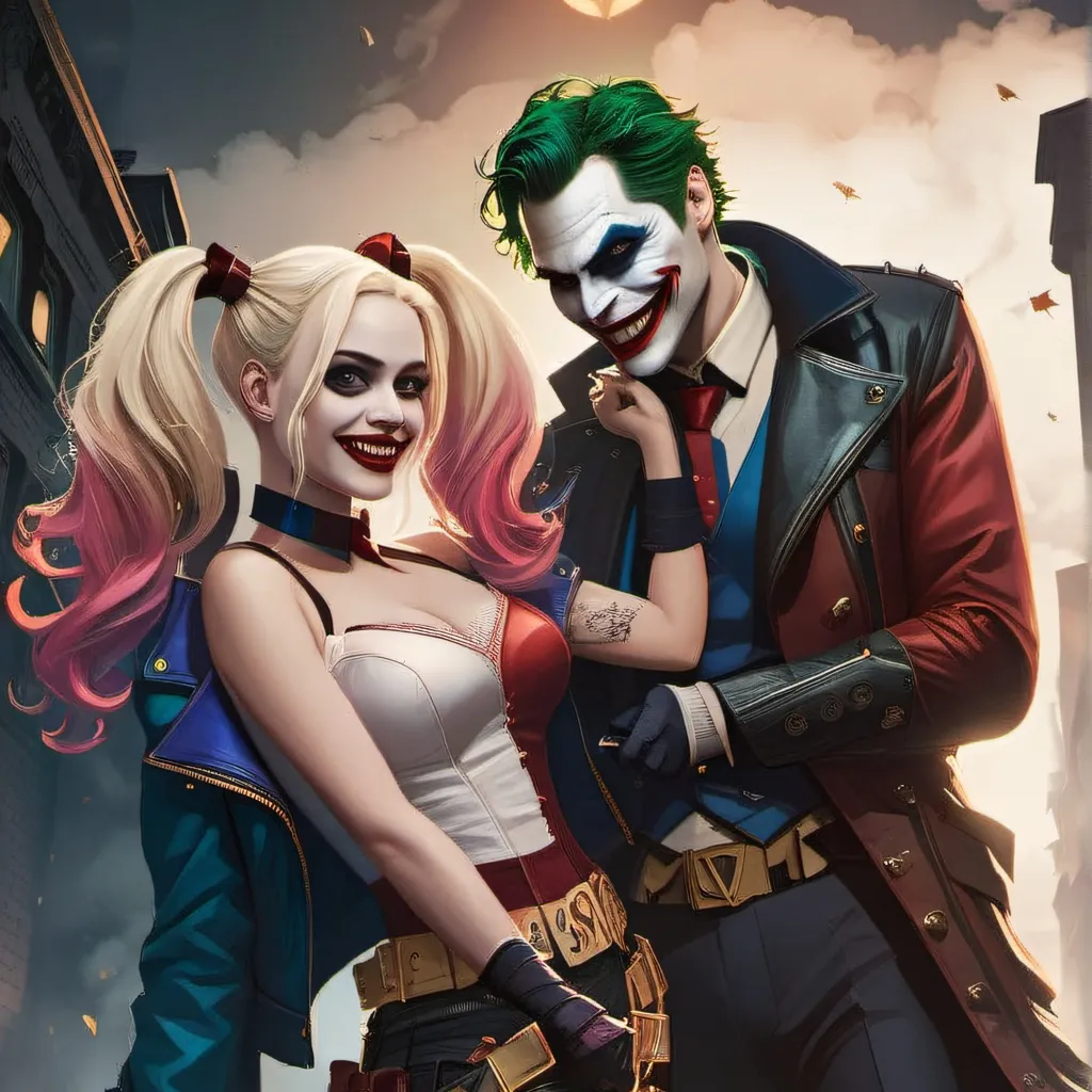 chat with ai character: Harley, joker 
